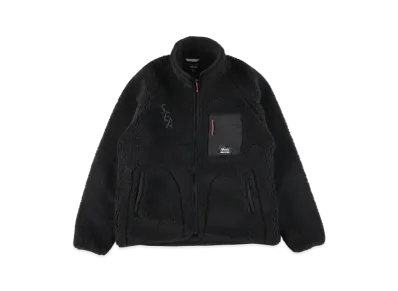 WIND AND SEA x NANGA Boa Fleece Jacket "Black"