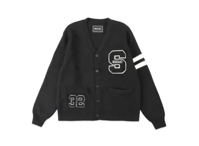 WIND AND SEA Lettered Cardigan "Black"