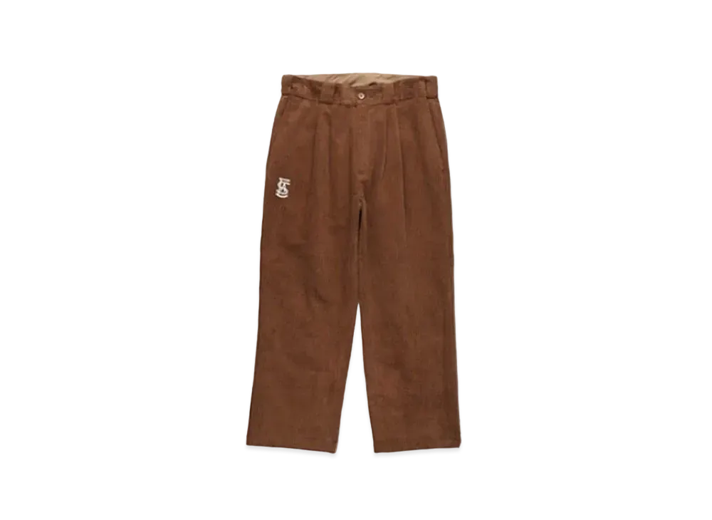 WIND AND SEA SDCL (WDS) Wide Wale Corduroy PT "Brown"