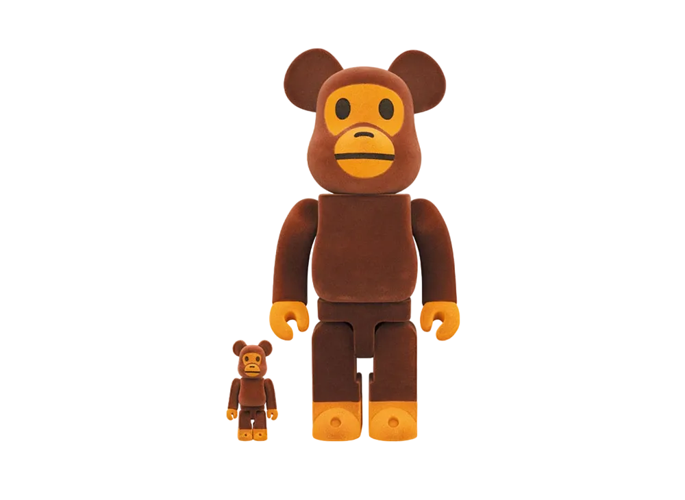Bearbrick BABY MILO Flocky Ver. 100% & 400%