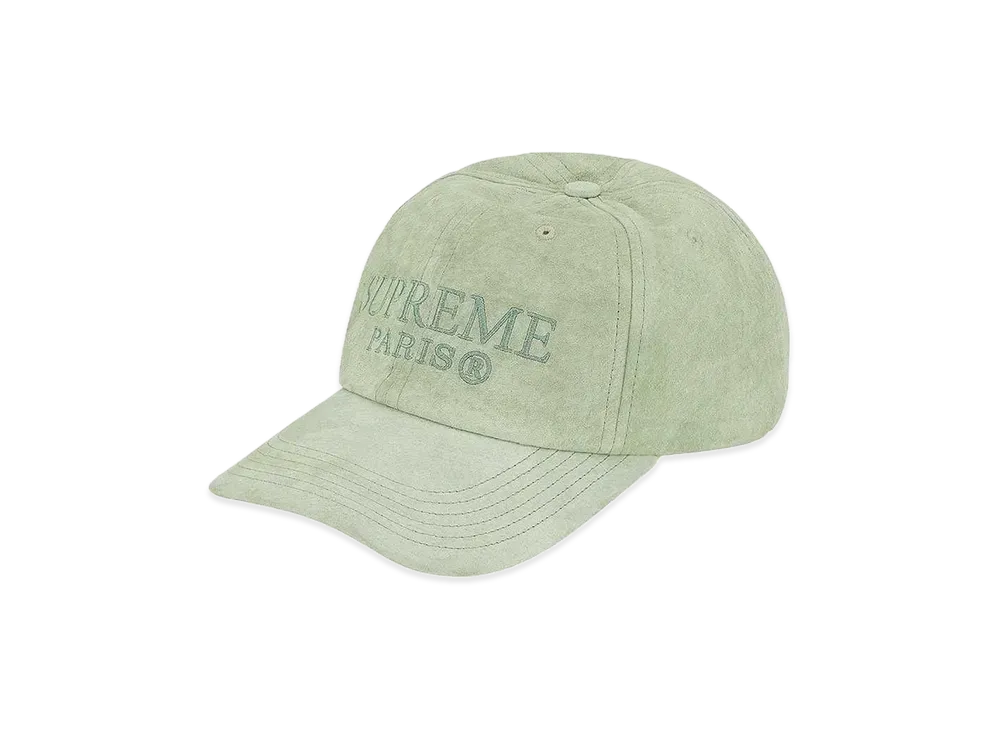 Supreme Suede 6-Panel "Bright Green"