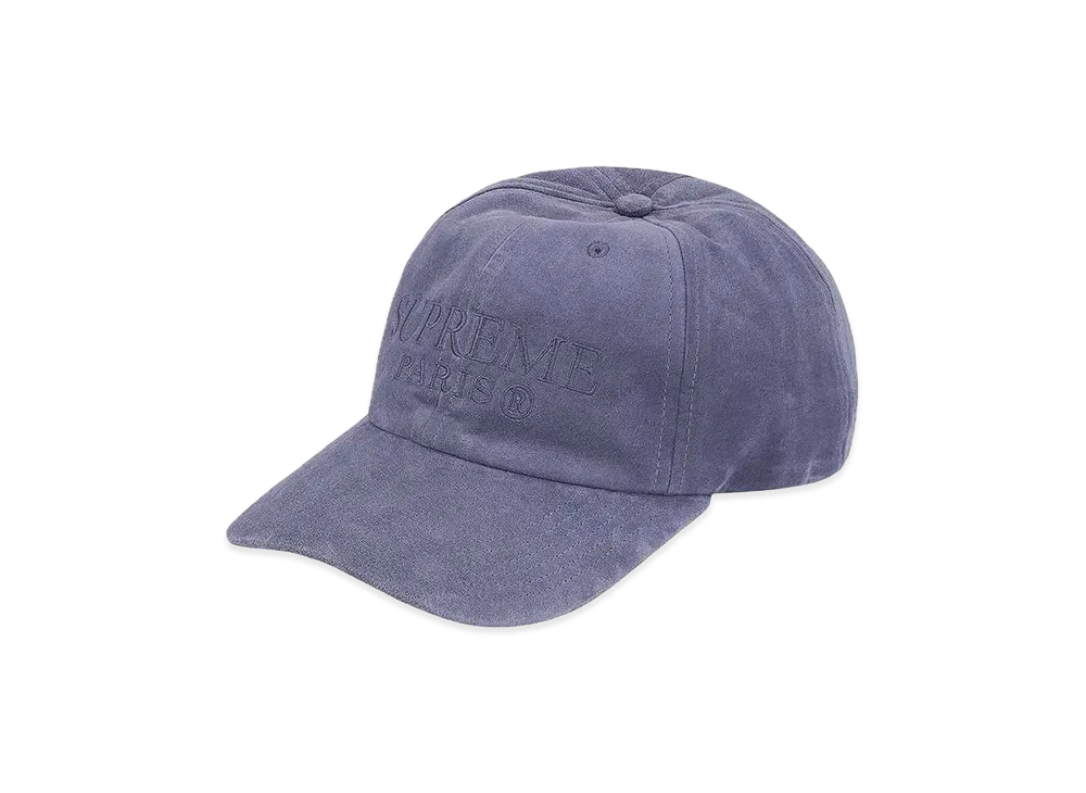 Supreme Suede 6-Panel "Navy"