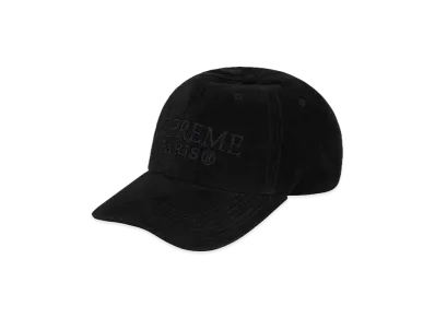 Supreme Suede 6-Panel "Black"
