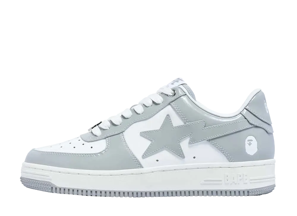 A BATHING APE®︎ BAPE STA PATENT "Gray"