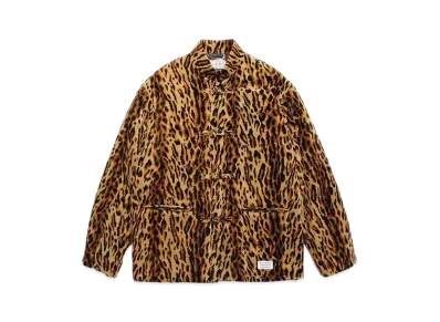 WACKO MARIA Velvet Kung-Fu Jacket "Leopard"