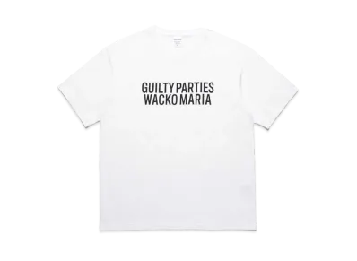 WACKO MARIA Washed Heavy Weight T-Shirt "White"