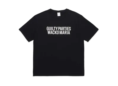 WACKO MARIA Washed Heavy Weight T-Shirt "Black"