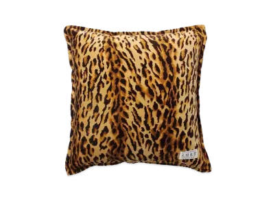 WACKO MARIA Velvet Cushion "Leopard"