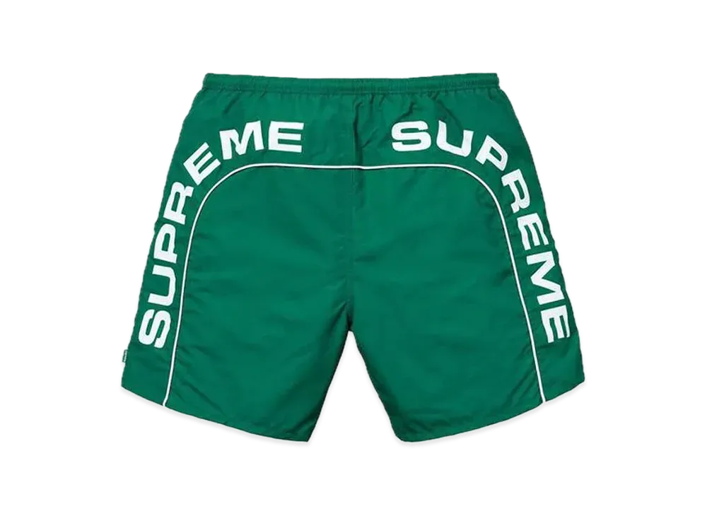 Supreme Arc Logo Water Short "Green"
