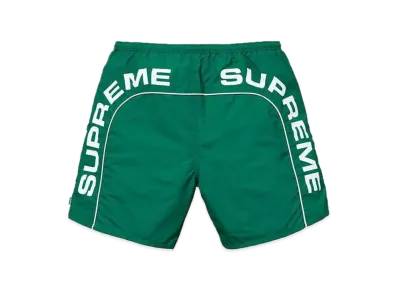 Supreme Arc Logo Water Short "Green"
