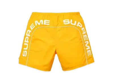 Supreme Arc Logo Water Short "Yellow"