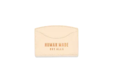 HUMAN MADE Leather Card Case "White"