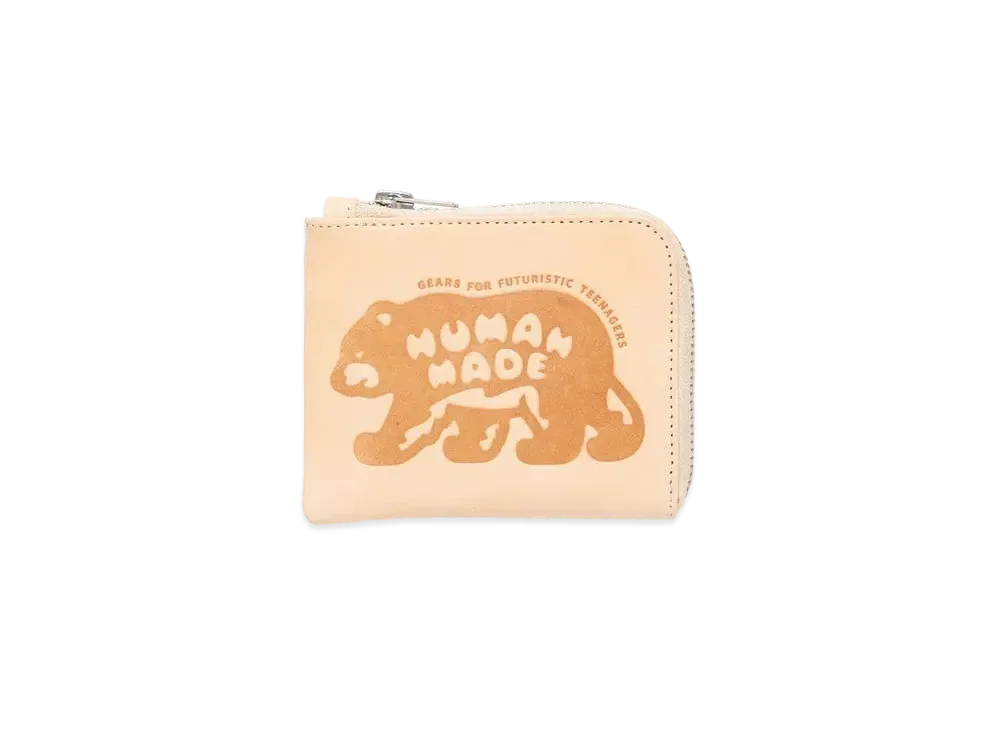 HUMAN MADE Leather Wallet "White"