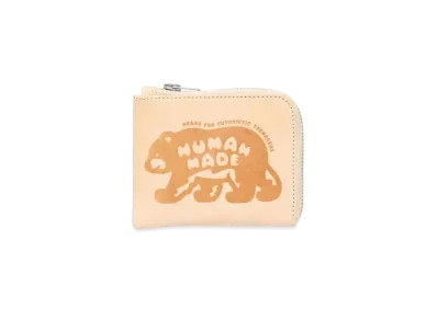 HUMAN MADE Leather Wallet "White"