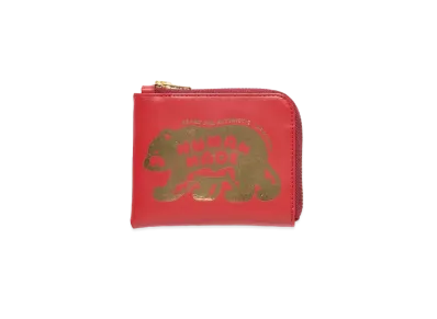 HUMAN MADE Leather Wallet "Red"
