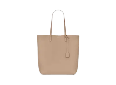 SAINT LAURENT Shopping Saint Laurent N/S IN Supple Leather "Dark Beige"