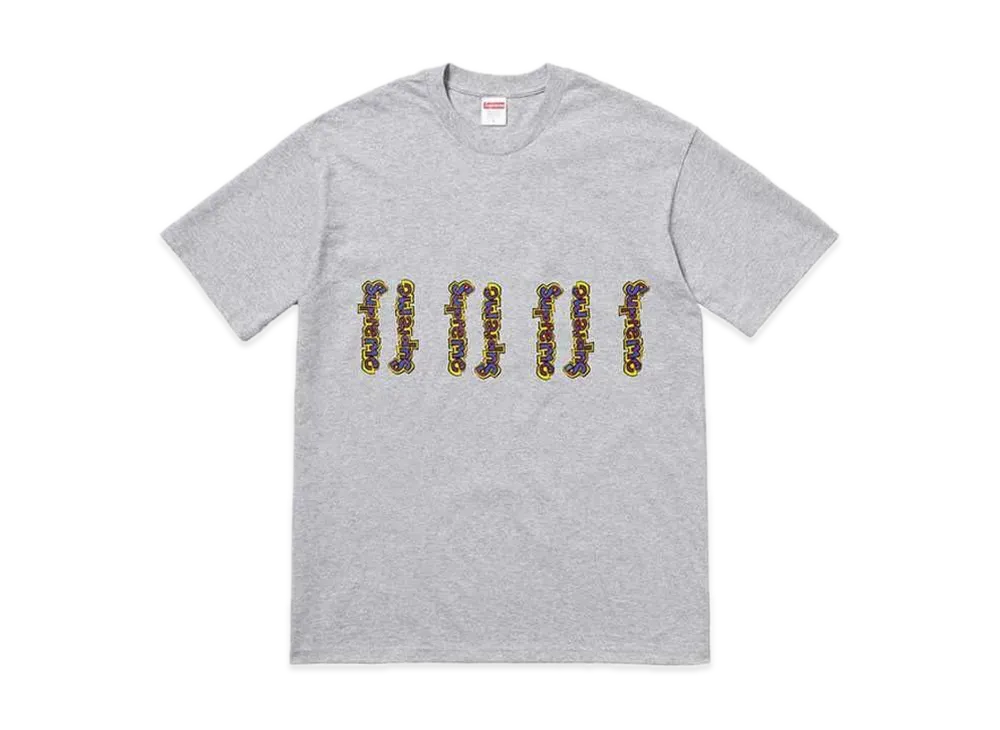 Supreme Gonz Logo Tee "Heather Grey"