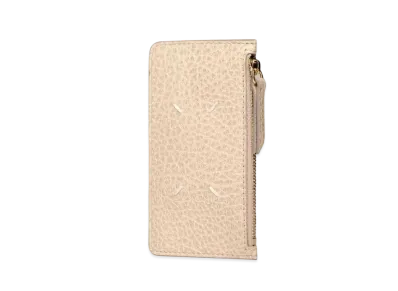 Maison Margiela 4 Stitch Card Holder Wallet "Almond"