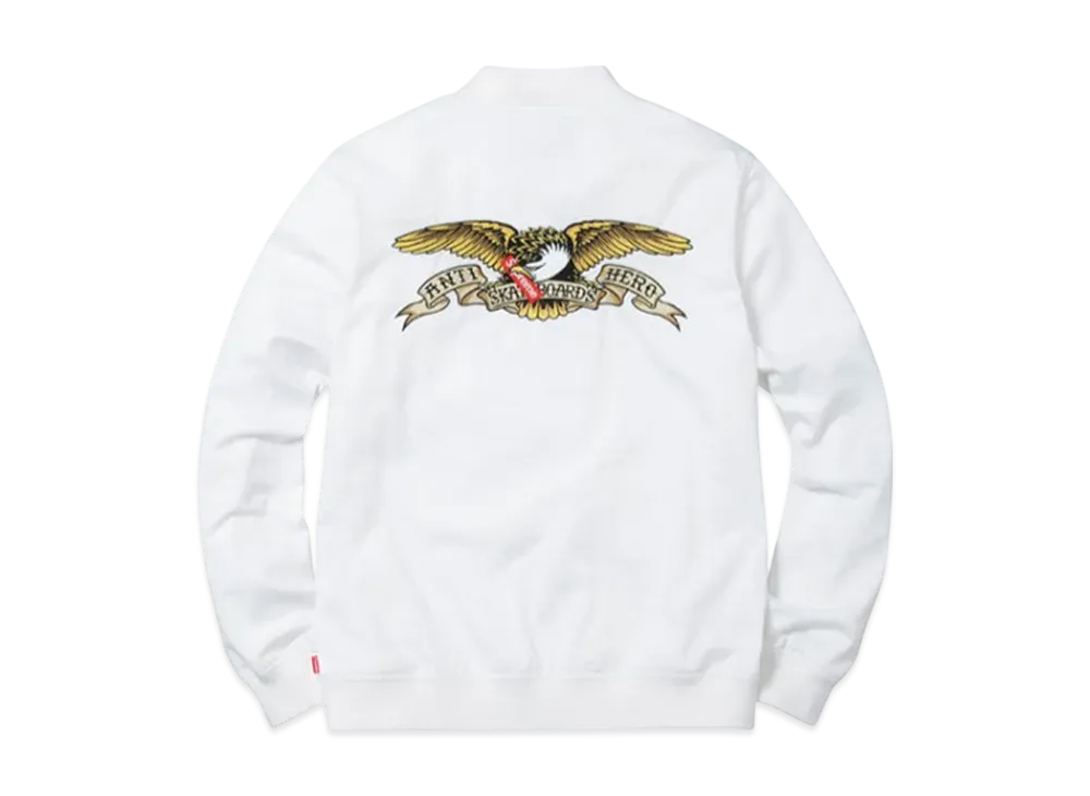 Supreme x ANTIHERO Bomber Jaket "White"