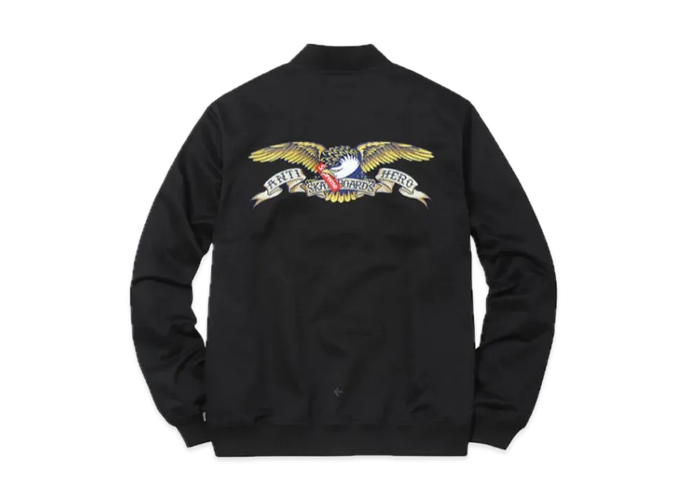 Supreme x ANTIHERO Bomber Jaket "Black"