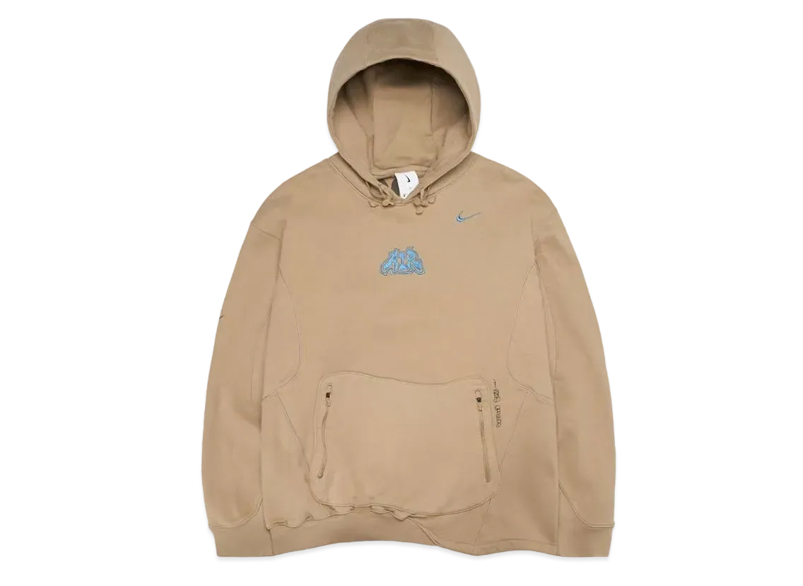Nike x Off-White Men's Fleece Parka 006 "Khaki"