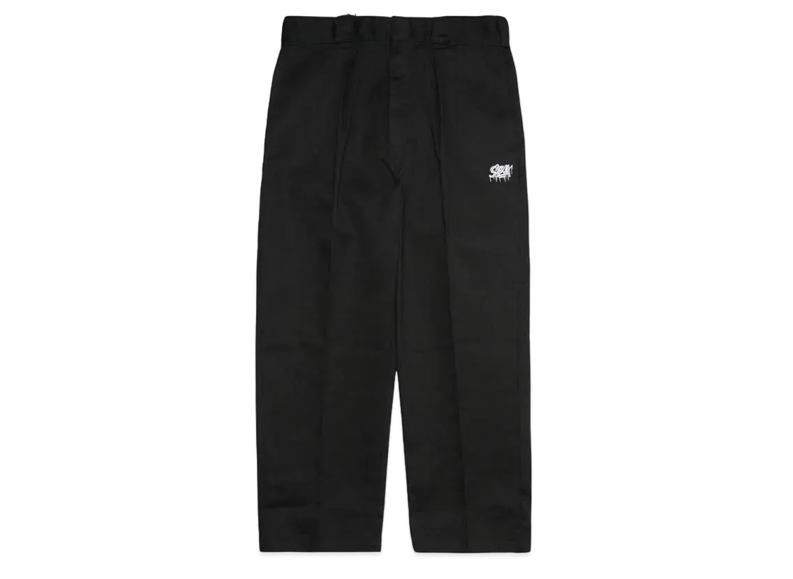WIND AND SEA X IT'S A LIVING X DICKIES TUCK CHINO PT "Black"