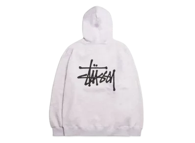 Stussy BASIC STUSSY HOOD "Ash Heather" (2022)