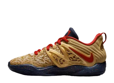 Nike KD15 "Metallic Gold/University Red"