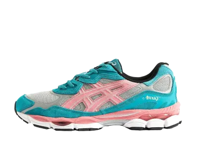 Awake NY × Asics Gel-NYC "Pure Silver/Green Blue Slate"