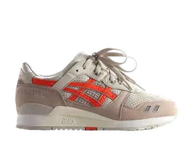 キス × アシックス ゲルライト3 リマスター "スーパーオレンジ"