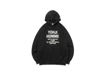 NEW ERA x Yohji Yamamoto SS23 Sweat Pullover Hoodie "Black"