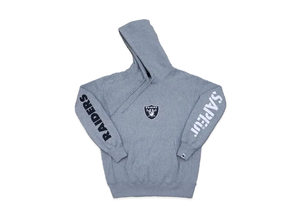 SAPEur x RAIDERS Hoodie "Gray"
