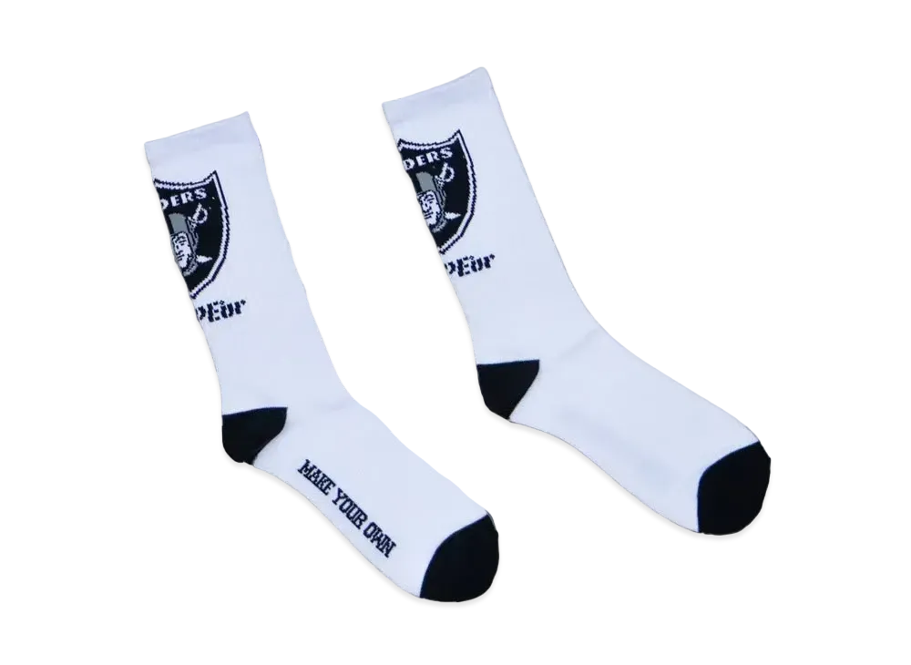 SAPEur x RAIDERS Sox "White"