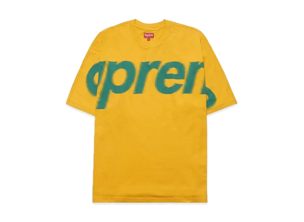 Supreme Intarsia S/S Top "Dark Yellow"