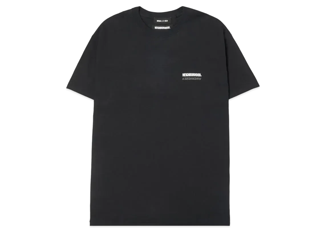 NEIGHBORHOOD WIND AND SEA NHWDS-2 / C-TEE . SS "Black"