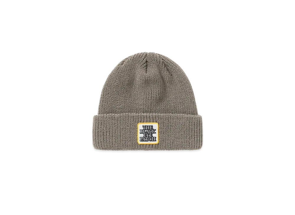 Black Eye Patch OG Label Beanie "khaki"