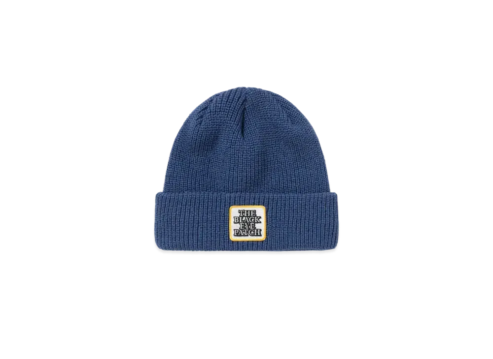 Black Eye Patch OG Label Beanie "Cobalt Blue"