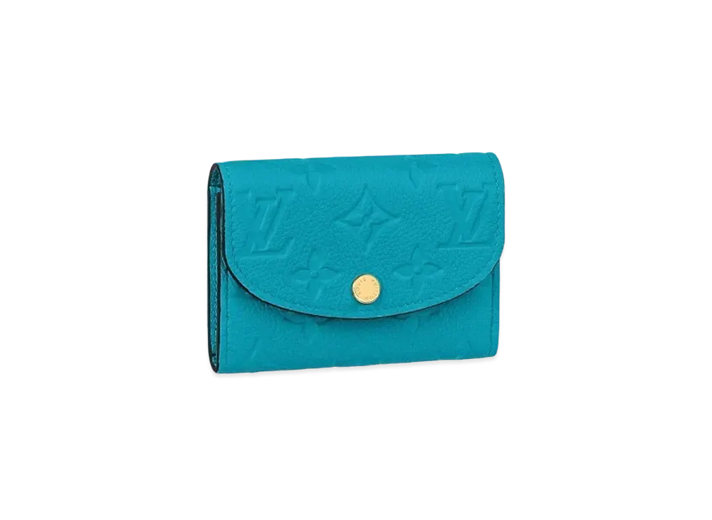 ルイヴィトン ポルトモネ・ロザリ モノグラム・アンプラント レザー