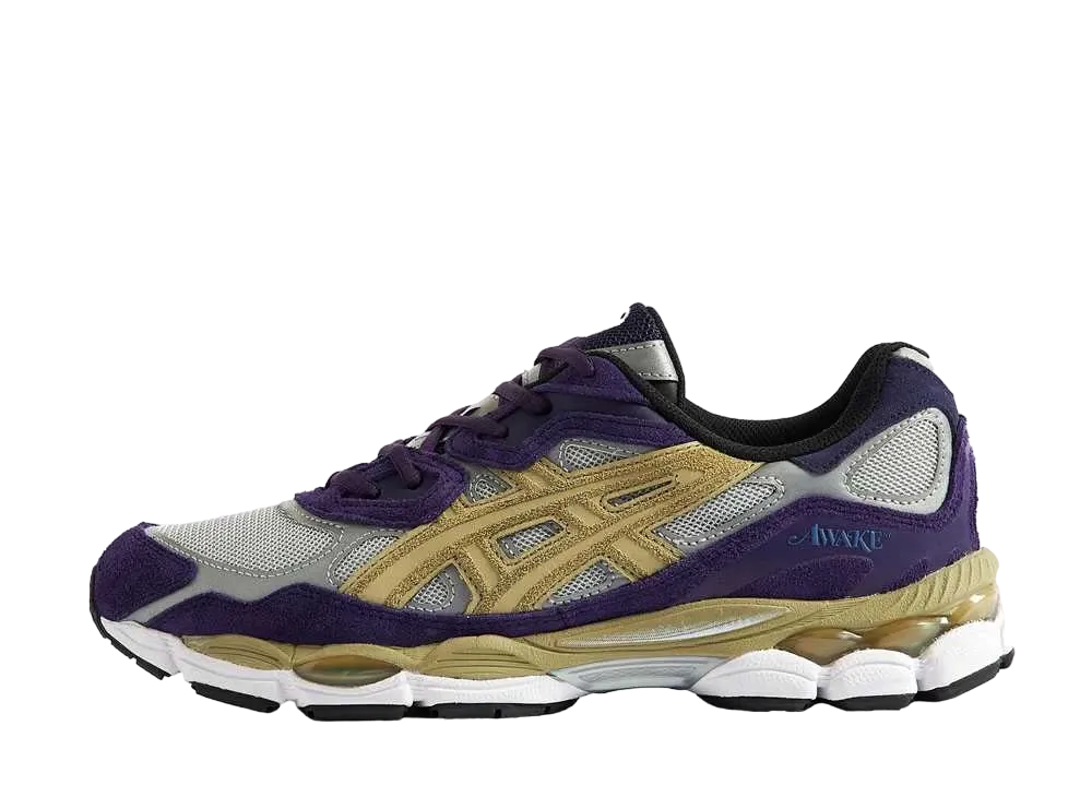 Awake NY × Asics Gel-NYC "Pure Silver/Gothic Grape"