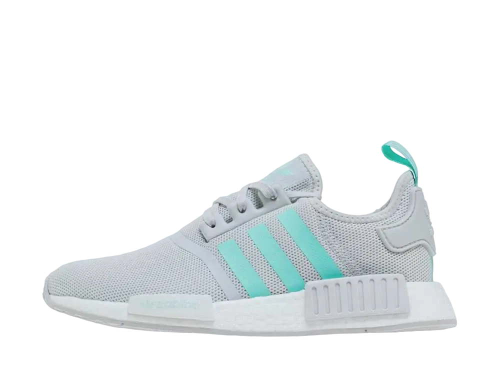 アディダス エヌ エム ディー R1 J "グレイ クリア ミント"