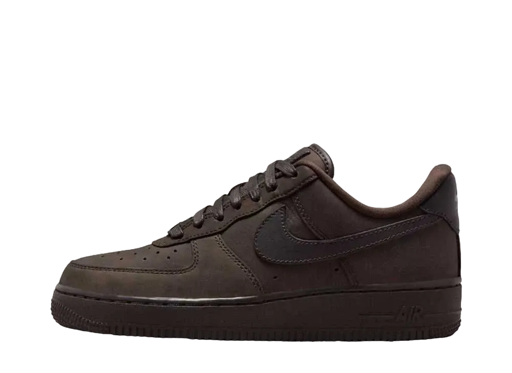 Nike Women's Air Force 1 Low "Chocolate Nubuck"