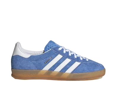 adidas Women's Gazelle Indoor "Blue Fusion/Gold Metallic"