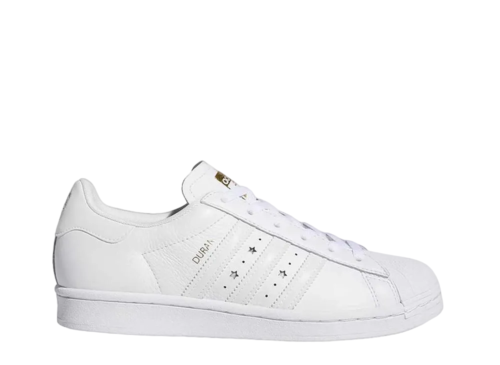 adidas Women's Superstar ADV Mariah Duran "Cloud White/Silver Metallic/Cloud White"