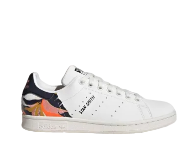 adidas Women's Stan Smith "Core White/Orange"