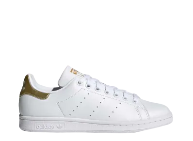 adidas Women's Stan Smith "White Gold Metallic"