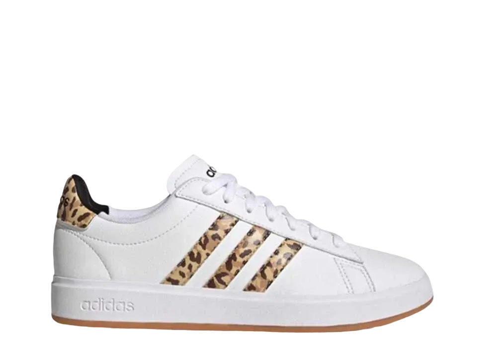 adidas Women's GrandCourt Cloudfoam Lifestyle Comfort "Footwear White/Core Black"