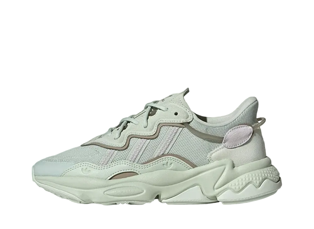 アディダス ウィメンズ オズウィーゴ "リネングリーン/ダッシュグレー/フェザーグレー"