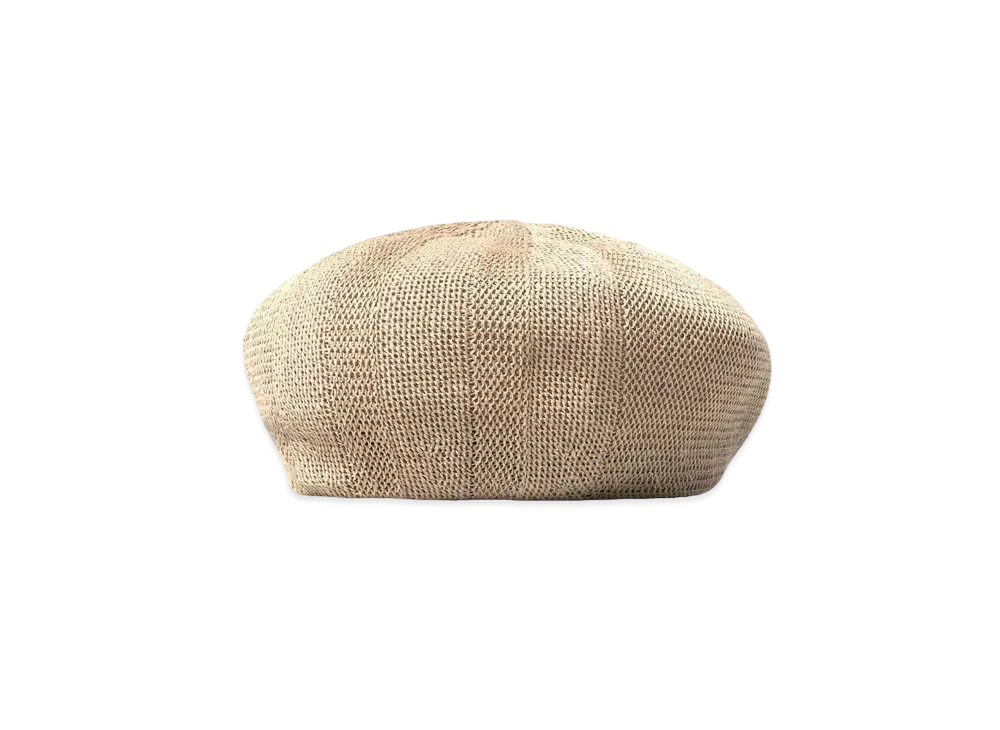 iroquois LINEN BASQUE BERET "BEG"