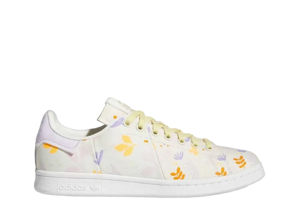 アディダス ウィメンズ スタンスミス "フットウェア ホワイト/オフ ホワイト/パープル ティント"