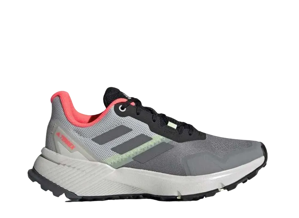 アディダス ウィメンズ テレックス ソウルストライド トレイルランニング "グレー スリー/ターボ"